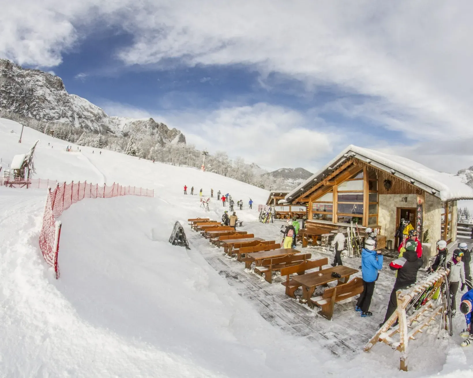 Ristorante Ütia Paraciora sulle piste da sci dell'Alta Badia